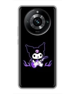 Чехол для Realme 11 Pro Plus с картинкой «Электрическая Kuromi» Чехол для Realme 11 Pro Plus с картинкой «Электрическая Kuromi»