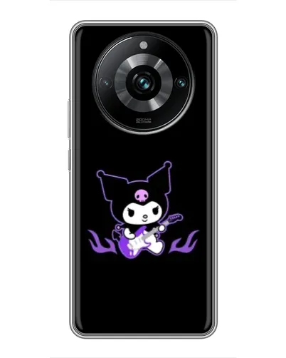 Чехол для Realme 11 Pro Plus с картинкой «Электрическая Kuromi»