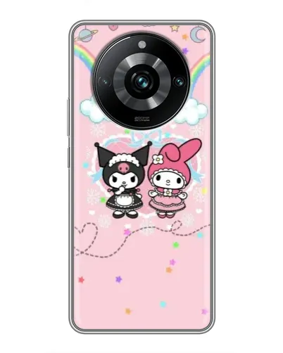 Чехол для Realme 11 Pro Plus с картинкой «My Melody и Kuromi»