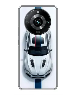 Чохол для Realme 11 Pro Plus з картинкою «Вид зверху — BMW M» Чохол для Realme 11 Pro Plus з картинкою «Вид зверху — BMW M»