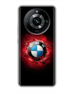 Чохол для Realme 11 Pro Plus з картинкою «Логотип BMW — спалах»
