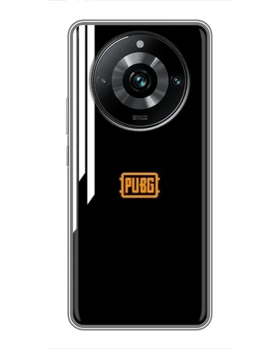 Чехол для Realme 11 Pro Plus с картинкой «PUBG — вертикальные линии» Чехол для Realme 11 Pro Plus с картинкой «PUBG — вертикальные линии»