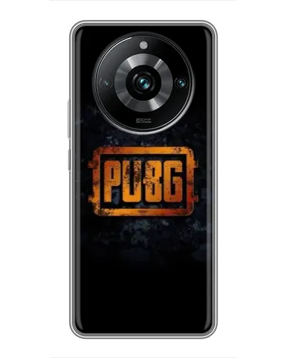 Чехол для Realme 11 Pro Plus с картинкой «PUBG — золотой логотип» Чехол для Realme 11 Pro Plus с картинкой «PUBG — золотой логотип»