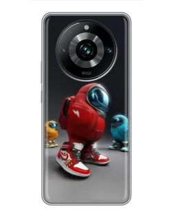 Чехол для Realme 11 Pro Plus с картинкой «Among Us — 3D стиль» Чехол для Realme 11 Pro Plus с картинкой «Among Us — 3D стиль»