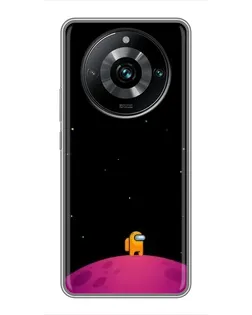 Чехол для Realme 11 Pro Plus с картинкой «Одинокий герой на планете» Чехол для Realme 11 Pro Plus с картинкой «Одинокий герой на планете»