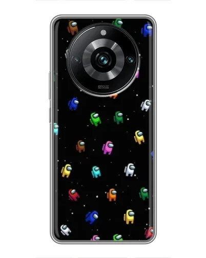 Чехол для Realme 11 Pro Plus с картинкой «Экипаж Among Us» Чехол для Realme 11 Pro Plus с картинкой «Экипаж Among Us»