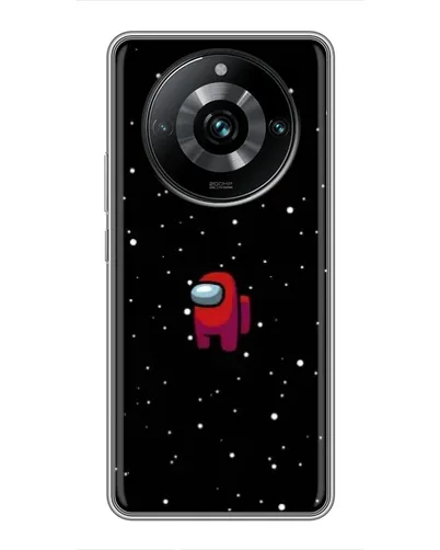 Чехол для Realme 11 Pro Plus с картинкой «Красный Among Us» Чехол для Realme 11 Pro Plus с картинкой «Красный Among Us»