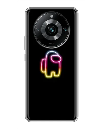 Чехол для Realme 11 Pro Plus с картинкой «Among Us градиент» Чехол для Realme 11 Pro Plus с картинкой «Among Us градиент»