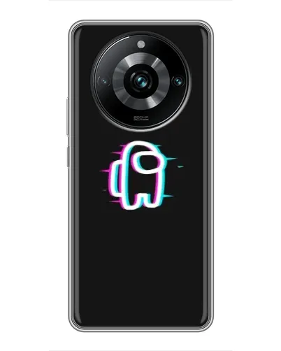 Чехол для Realme 11 Pro Plus с картинкой «Among Us неон» Чехол для Realme 11 Pro Plus с картинкой «Among Us неон»