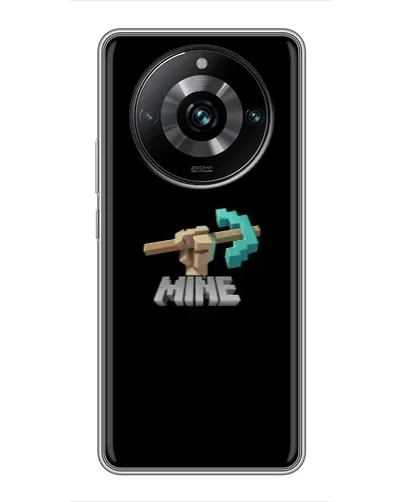 Чехол для Realme 11 Pro Plus с картинкой «Алмазная кирка»