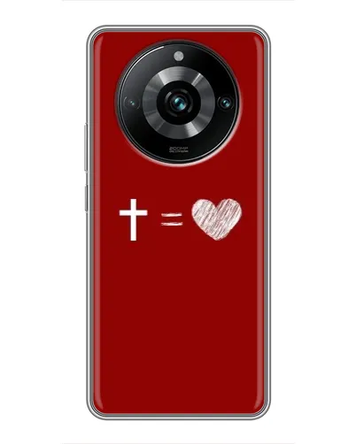 Чехол для Realme 11 Pro Plus с картинкой «Уравнение любви» Чехол для Realme 11 Pro Plus с картинкой «Уравнение любви»