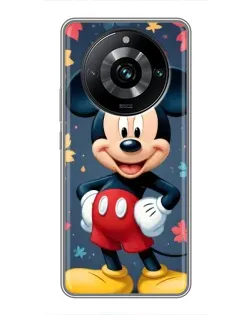 Чехол для Realme 11 Pro Plus с картинкой «Осенний Mickey Mouse»