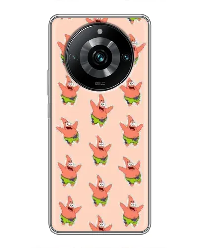 Чехол для Realme 11 Pro Plus с картинкой «Патрик Стар паттерн»