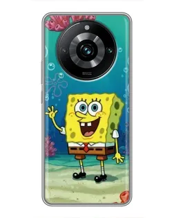 Чехол для Realme 11 Pro Plus с картинкой «Подводный привет»