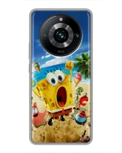Чехол для Realme 11 Pro Plus с картинкой «Развлечения на пляже»