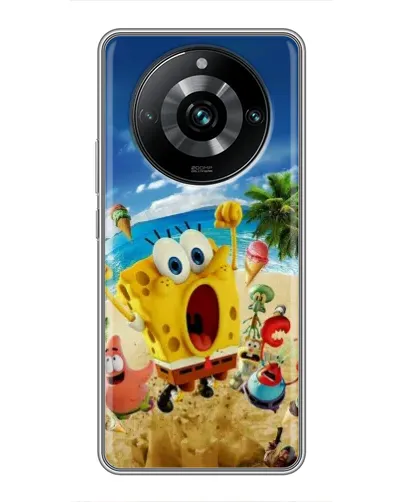 Чехол для Realme 11 Pro Plus с картинкой «Развлечения на пляже»