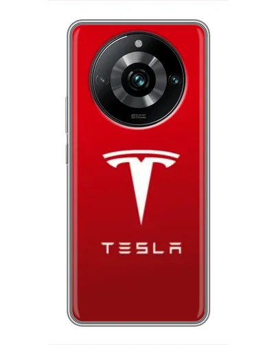 Чехол для Realme 11 Pro Plus с картинкой «Tesla Red Classic» Чехол для Realme 11 Pro Plus с картинкой «Tesla Red Classic»