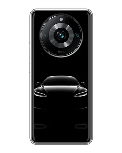 Чехол для Realme 11 Pro Plus с картинкой «Силуэт Tesla Night» Чехол для Realme 11 Pro Plus с картинкой «Силуэт Tesla Night»