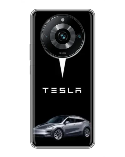 Чехол для Realme 11 Pro Plus с картинкой «Tesla Model Y» Чехол для Realme 11 Pro Plus с картинкой «Tesla Model Y»