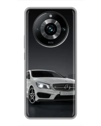 Чехол для Realme 11 Pro Plus с картинкой «Mercedes AMG GT Silver»