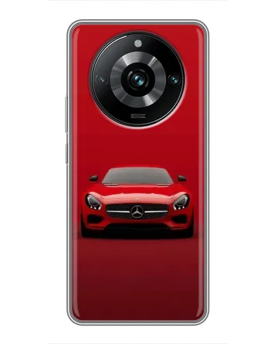 Чехол для Realme 11 Pro Plus с картинкой «Красный Mercedes AMG»