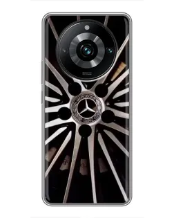 Чехол для Realme 11 Pro Plus с картинкой «Диск Mercedes»