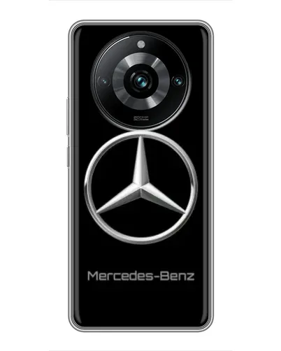Чехол для Realme 11 Pro Plus с картинкой «Mercedes Silver Logo»