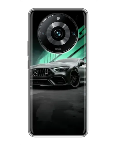 Чехол для Realme 11 Pro Plus с картинкой «Темный Mercedes AMG»