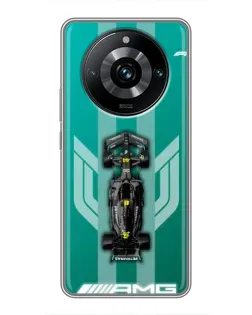 Чехол для Realme 11 Pro Plus с картинкой «Mercedes AMG Petronas»