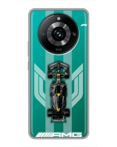Чехол для Realme 11 Pro Plus с картинкой «Mercedes AMG Petronas»