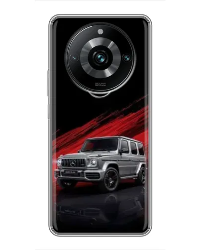 Чехол для Realme 11 Pro Plus с картинкой «Mercedes G-Class красный»