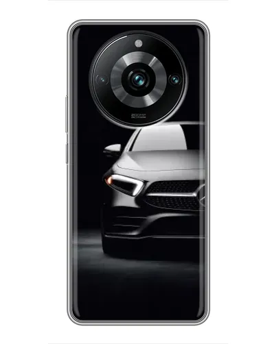 Чехол для Realme 11 Pro Plus с картинкой «Свет фар Mercedes»