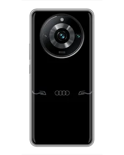 Чохол для Realme 11 Pro Plus з картинкою «Audi — світловий підпис» Чохол для Realme 11 Pro Plus з картинкою «Audi — світловий підпис»