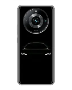 Чехол для Realme 11 Pro Plus с картинкой «Взгляд Audi в темноте» Чехол для Realme 11 Pro Plus с картинкой «Взгляд Audi в темноте»
