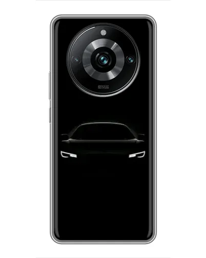 Чехол для Realme 11 Pro Plus с картинкой «Взгляд Audi в темноте»