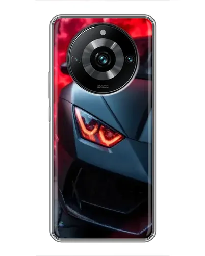Чехол для Realme 11 Pro Plus с картинкой «Lamborghini красное сияние» Чехол для Realme 11 Pro Plus с картинкой «Lamborghini красное сияние»