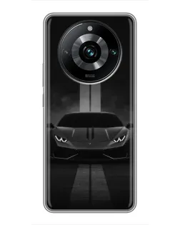 Чохол для Realme 11 Pro Plus з картинкою «Lamborghini симетрія доріг» Чохол для Realme 11 Pro Plus з картинкою «Lamborghini симетрія доріг»