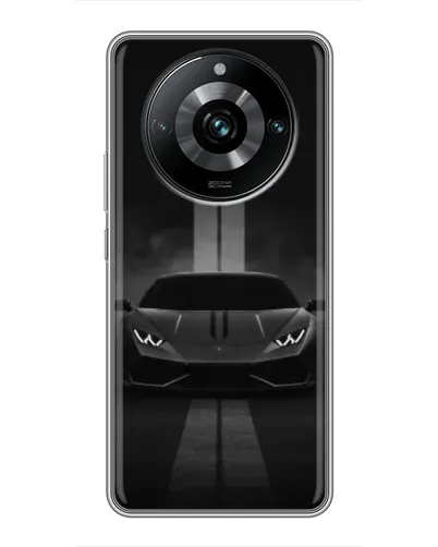 Чехол для Realme 11 Pro Plus с картинкой «Lamborghini симметрия дорог» Чехол для Realme 11 Pro Plus с картинкой «Lamborghini симметрия дорог»