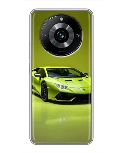 Чохол для Realme 11 Pro Plus з картинкою «Салатовий Lamborghini Huracan» Чохол для Realme 11 Pro Plus з картинкою «Салатовий Lamborghini Huracan»