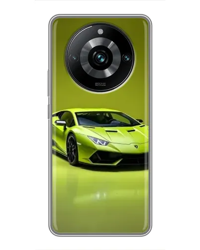 Чехол для Realme 11 Pro Plus с картинкой «Салатовый Lamborghini Huracan» Чехол для Realme 11 Pro Plus с картинкой «Салатовый Lamborghini Huracan»