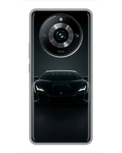 Чохол для Realme 11 Pro Plus з картинкою «Чорний Lamborghini Aventador» Чохол для Realme 11 Pro Plus з картинкою «Чорний Lamborghini Aventador»