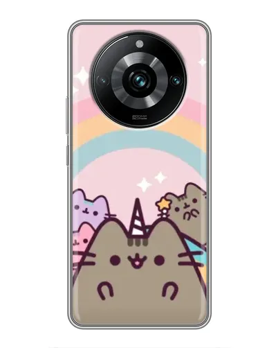 Чохол для Realme 11 Pro Plus з картинкою «Єдиноріг Pusheen» Чохол для Realme 11 Pro Plus з картинкою «Єдиноріг Pusheen»
