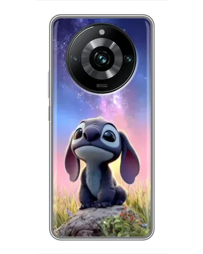 Чехол для Realme 11 Pro Plus с картинкой «Стич на рассвете» Чехол для Realme 11 Pro Plus с картинкой «Стич на рассвете»