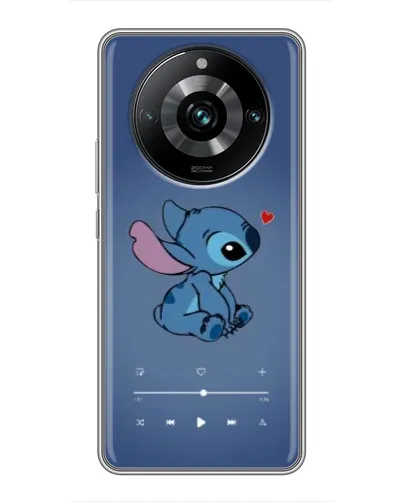 Чехол для Realme 11 Pro Plus с картинкой «Музыкальный Stitch» Чехол для Realme 11 Pro Plus с картинкой «Музыкальный Stitch»