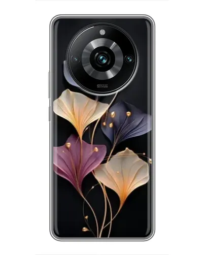 Чехол для Realme 11 Pro Plus с картинкой «Лиловые цветы грации»