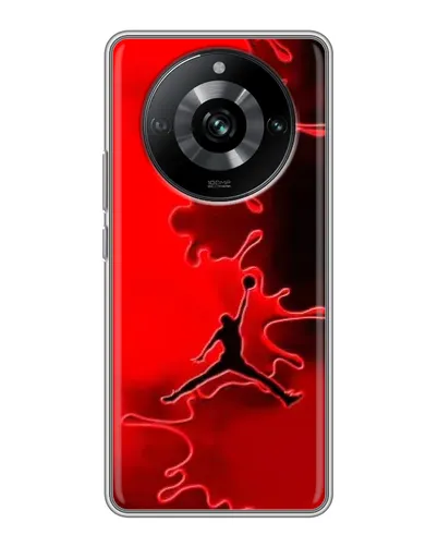 Чехол для Realme 11 Pro с картинкой «Jordan Red Smoke»