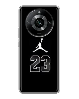 Чехол для Realme 11 Pro с картинкой «Jordan Flight 23»