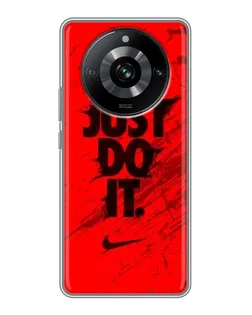 Чехол для Realme 11 Pro с картинкой «Nike Just Do It»