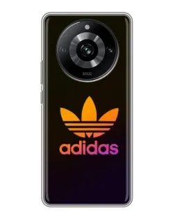 Чехол для Realme 11 Pro с картинкой «Градиент Adidas»