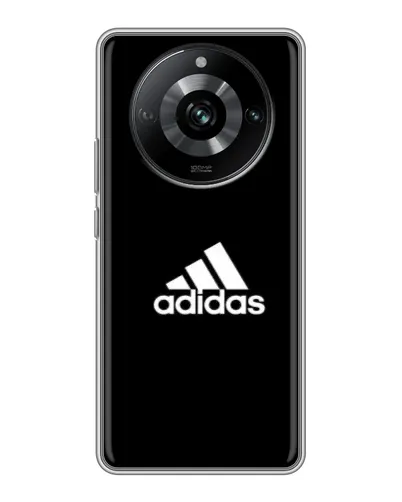 Чехол для Realme 11 Pro с картинкой «Черная классика Adidas» Чехол для Realme 11 Pro с картинкой «Черная классика Adidas»